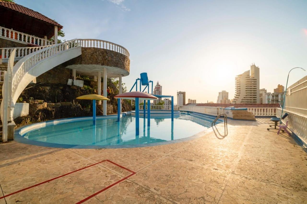 Hotel Cabanas Villa Roca, Rodadero Santa Marta  Exterior foto